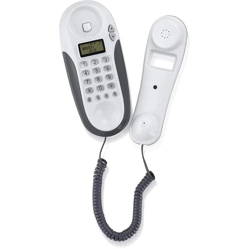 Brondi Telefono Fisso Kenobycid con LCD Grigio/Bianco — miniatura 2