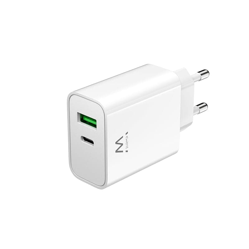 Ewent Caricatore Spina USB-C per Smartphone/Tablet QC3.0 30W EW1325 — miniatura 2