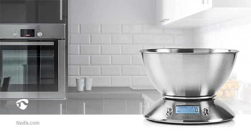 Nedis Bilancia da Cucina in Acciaio KASC111SI — miniatura 8