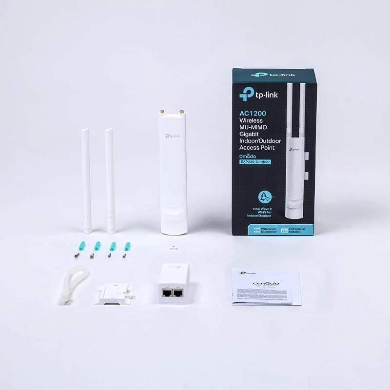 TP-Link EAP225-Outdoor Access Point Esterno/Interno AC1200Mbps, IP65, PoE — miniatura 5