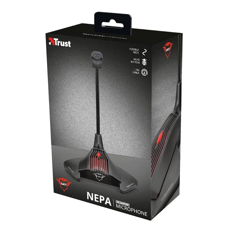 Trust GXT 239 Nepa Microfono gaming per PC, Nero — miniatura 4