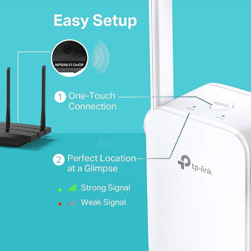 TP-Link TL-WA855RE Ripetitore WiFi Wireless, Wifi Extender e Access Point, Velocità Banda Singola 300Mbps, Porta LAN, Potenzia la tua copertura Wi-Fi — miniatura 8