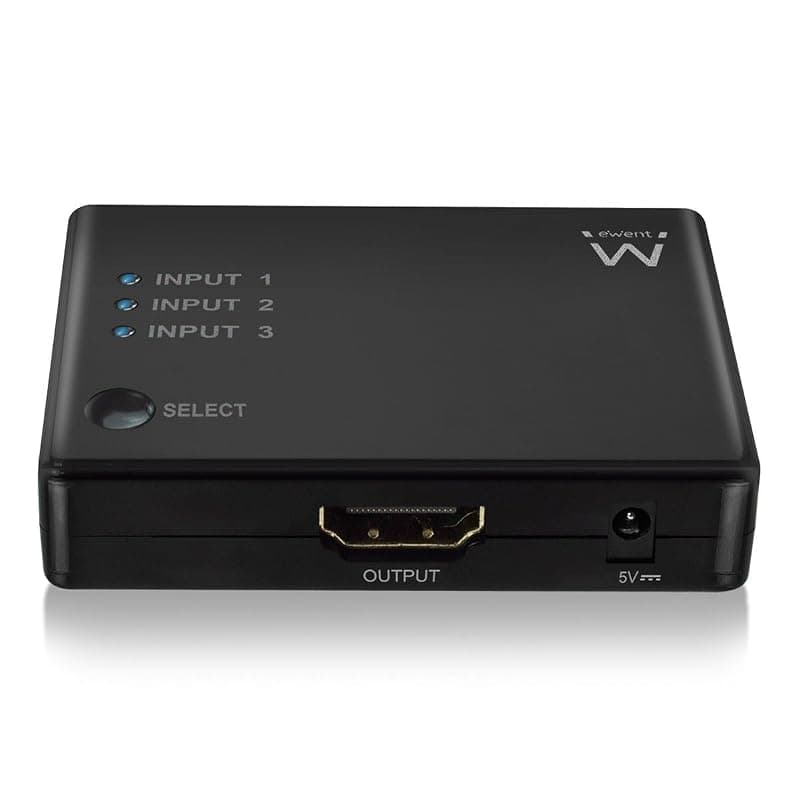 Splitter Ewent EW3730 3x HDMI 4K Preto — miniatura 2