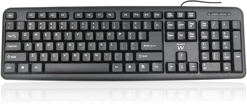 Ewent Tastiera USB Black EW3108