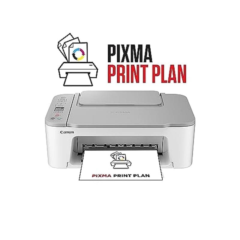 Canon PIXMA TS3551i, Stampante multifunzione wireless 3 in 1 a colori (Stampa, Scansiona, Copia), Display LCD da 1,5 pollici compatibile con PIXMA PRINT PLAN, colore Bianco — miniatura 3