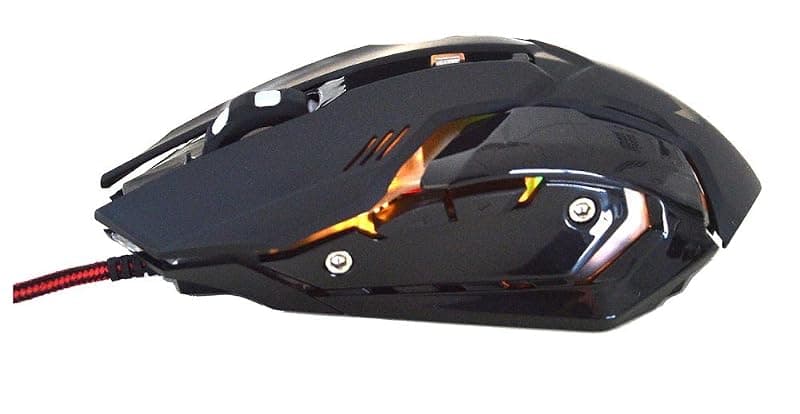 Crown Micro cmxg 622 Verde Katana Gaming Mouse, Via Cavo — miniatura 3