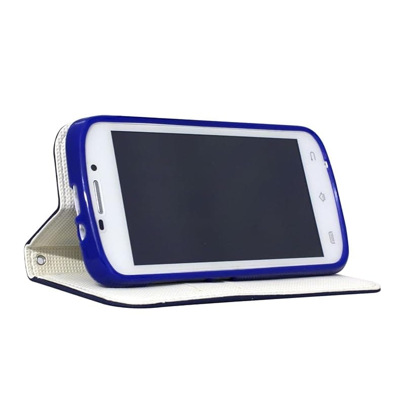Techmade Custodia con Stand per Smartphone C451 Blu CUST-C451-BLU — miniatura 3