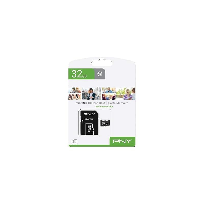 PNY Micro SD 32GB Sdhc Performance Plus con Adattatore P-SDU32G10PPL-GE — miniatura 8