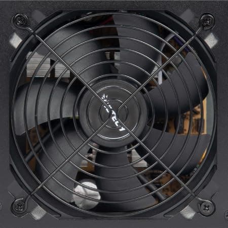VulTech VPS-A650ER Alimentatore ATX 650W Serie Essence - Ventola da 12cm Termoregolata Silenziosa, Cambalggio incluso, Cavi Flat, 1x PCI-E 6+2 Pin — miniatura 3