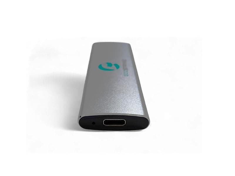 ECOSTRYKE SSD Esterno Nomad, 1TB, USB 3.2 Gen.2 Type-C, Alluminio Eco-Friendly, Velocità 1000MB/s, ESSSD5V1000SV — miniatura 2