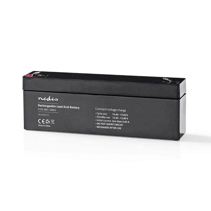 Nedis Batteria al Piombo Ricaricabile 12V/2000MAH 178*34*66MM BALA200012V — miniatura 2