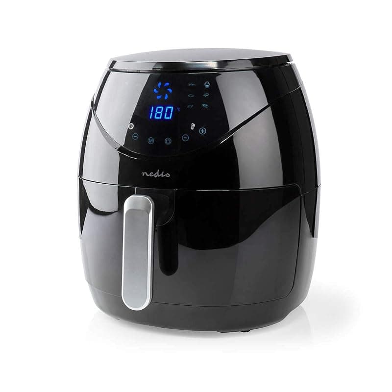 Nedis KAAF250EBK friteuse Unique 6,5 L Autonome 1800 W Friteuse d’air chaud Noir — miniatura 2