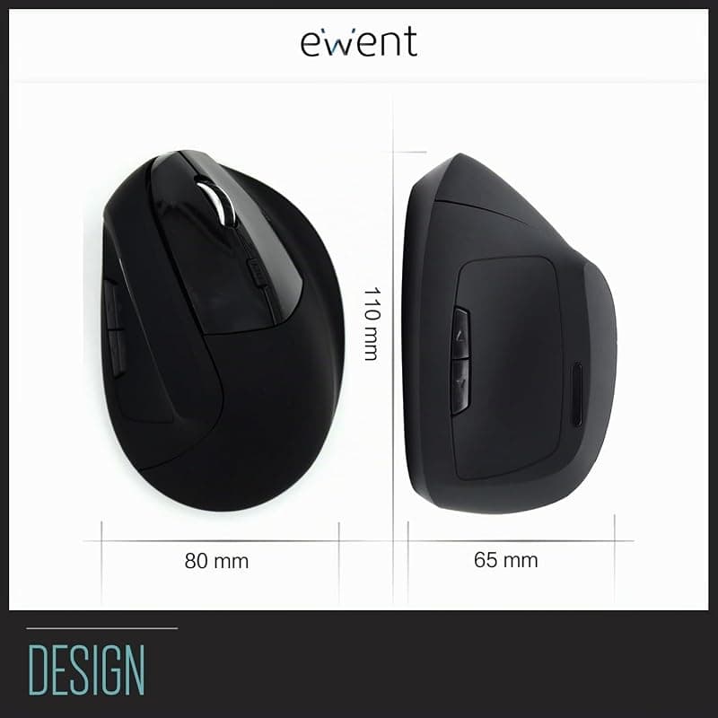 Ewent Mouse Ergonomico con Impugnatura Verticale USB EW3157 — miniatura 5