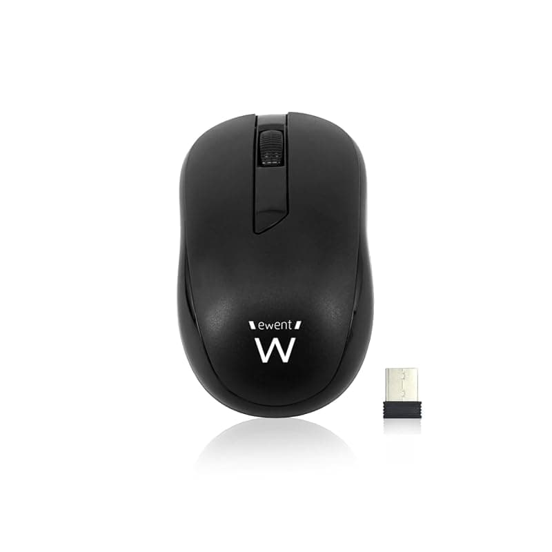 Ewent Mouse Ottico Wireless 1000DPI Nero EW3223