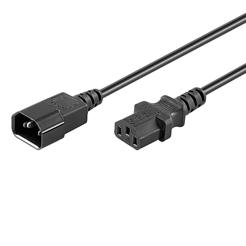 Ewent Cavo Prolunga per UPS IEC M/F 5,0MT EW-190200-050-N-P EC1915 — miniatura 2
