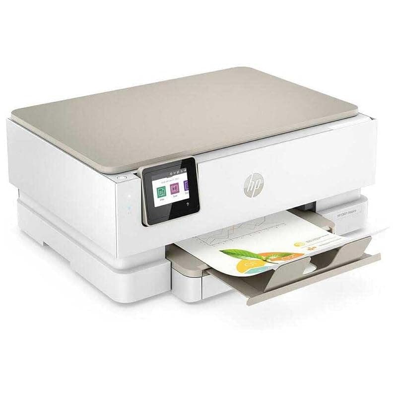 Scansione copia della stampante a getto d'inchiostro a colori HP Envy Inspire 7221e All-in-One - 6 mesi Inchiostro istantaneo in — miniatura 8