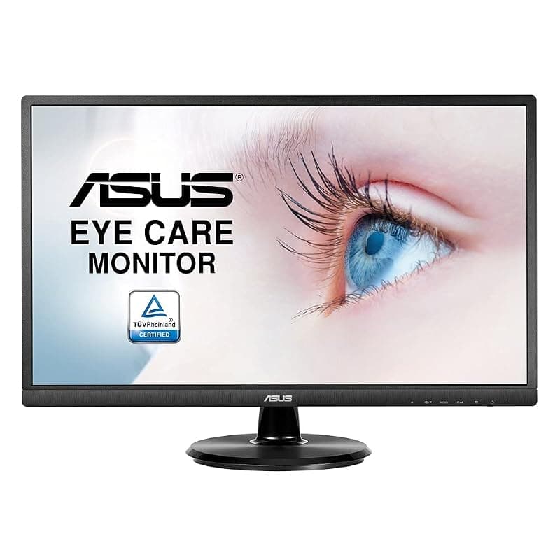 ASUS VA249HE 24" (23.8") Monitor, FHD, 1920 x 1080, VA, HDMI, D-Sub, Flicker Free, Filtro Luce Blu, Certificazione TUV — miniatura 2