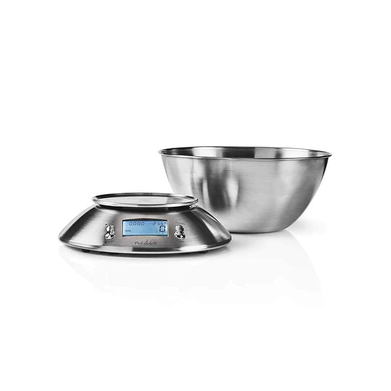 Nedis Bilancia da Cucina in Acciaio KASC111SI — miniatura 7