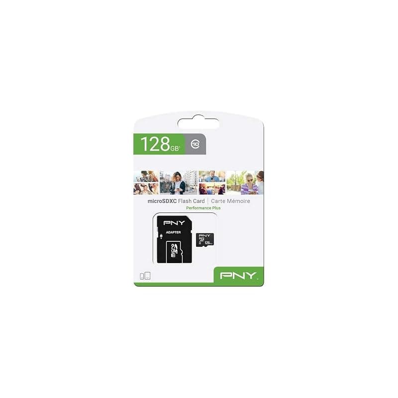 PNY Micro SD 32GB Sdhc Performance Plus con Adattatore P-SDU32G10PPL-GE — miniatura 2