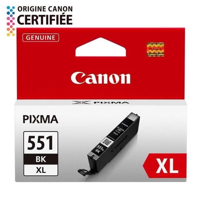 Canon CLI-551XL BK Serbatoio Inchiostro, Formato XL, Nero — miniatura 2