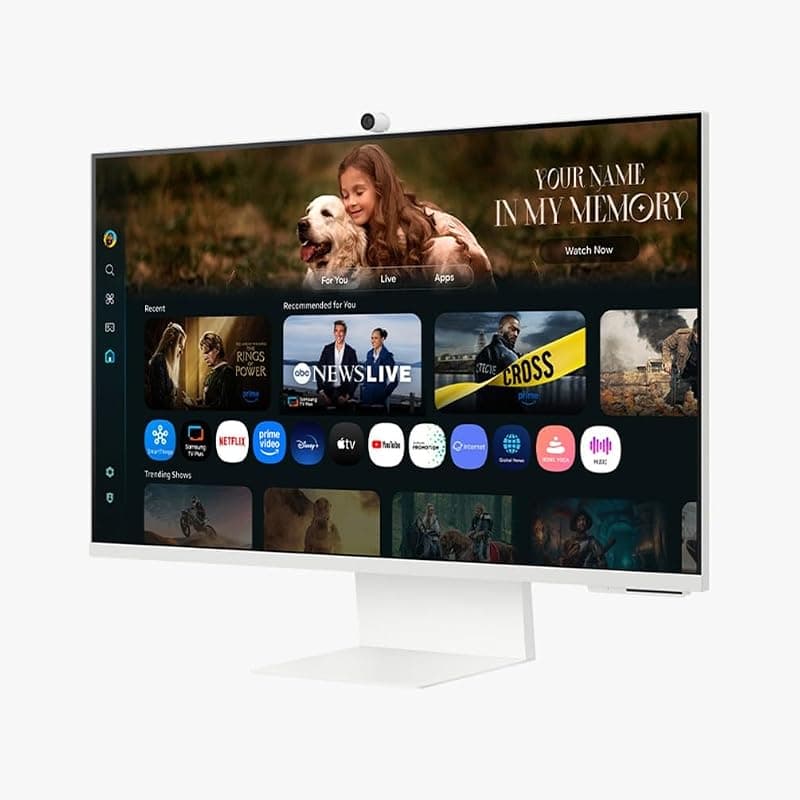 Samsung Monitor LED 32" Flat Smart M8 UHD 4MS HDMI/DVI LS32FM801UUXEN — miniatura 3