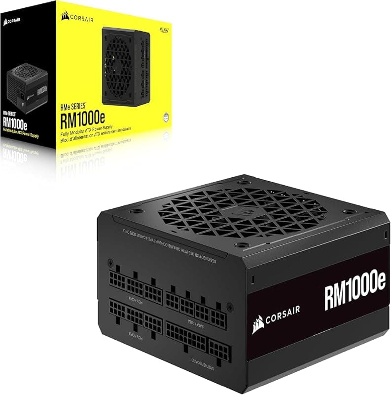 Corsair Alimentatore RM1000e ATX 1000W Fan 12CM 80+ Gold CP-9020264-EU — miniatura 8