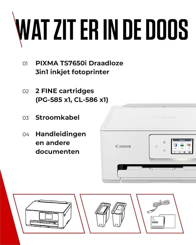 Canon PIXMA TS7650i Stampante Multifunzione WiFi a Getto d'Inchiostro A4 — miniatura 7