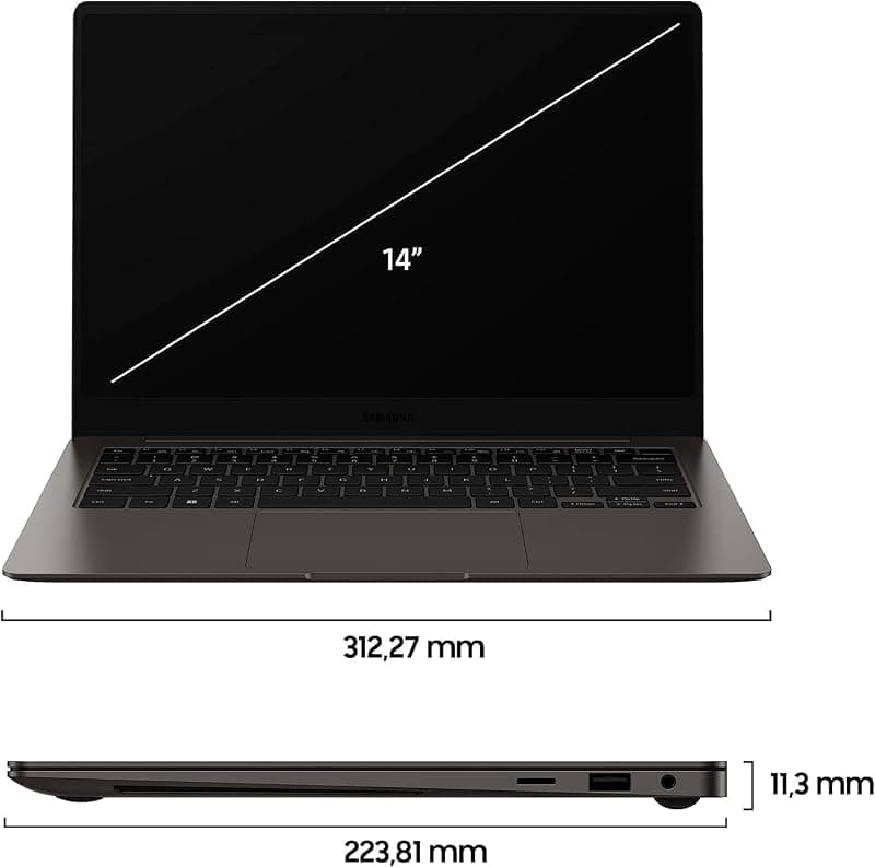 SAMSUNG Notebook NP940XFG KC4IT Galaxy BOOK3 PRO Graphite Marca — miniatura 7