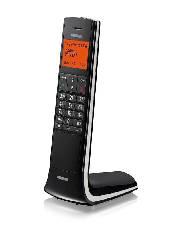 Brondi Telefono da Casa Lemure Nero