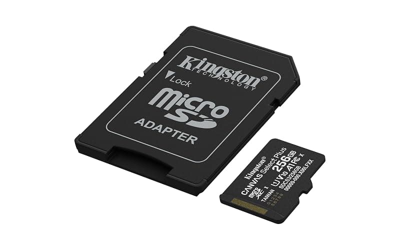 Kingston Canvas Select Plus Scheda di memoria microSD 256GB microSDXC Gen3 150MB/s A1 Adattatore SD incluso - SDCS3/256GB — miniatura 2