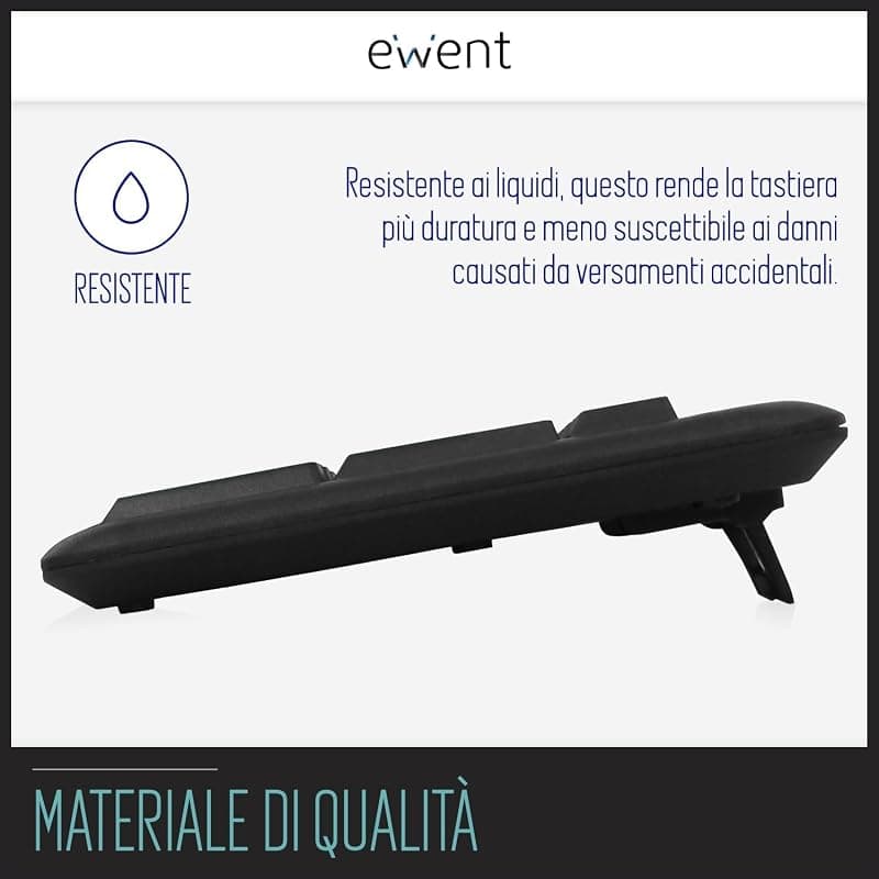 Ewent Tastiera USB Black EW3108 — miniatura 3