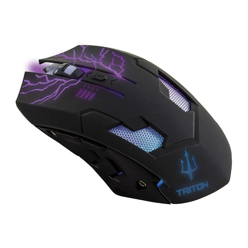 Atlantis Mouse Gaming Triton X320 USB LED P009-X320 — miniatura 2