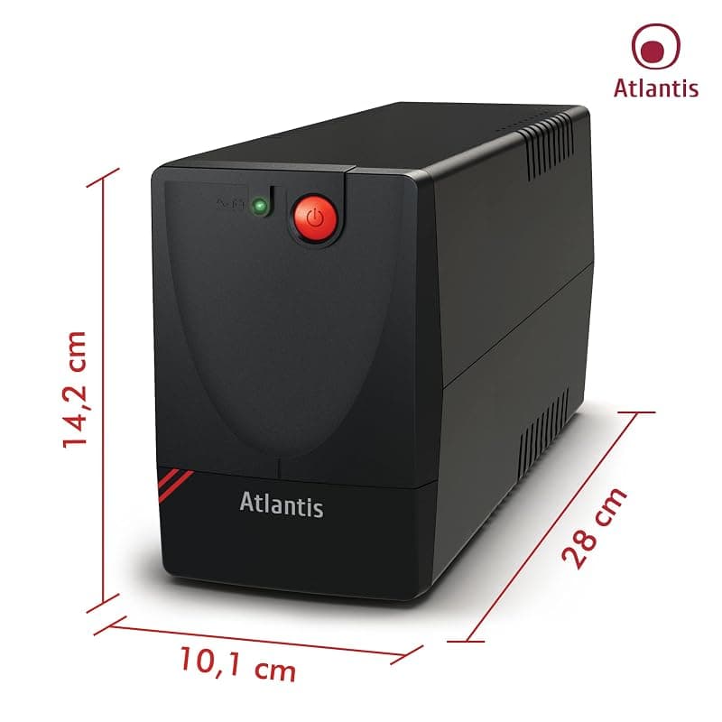Atlantis Gruppo di Continuità UPS X1500 Line Interactive 1000VA/500W — miniatura 6