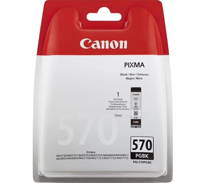 Canon PGI-570 PGBK - Formato Standard - Nero Pigmentato - Confezione Plastica obsoleta