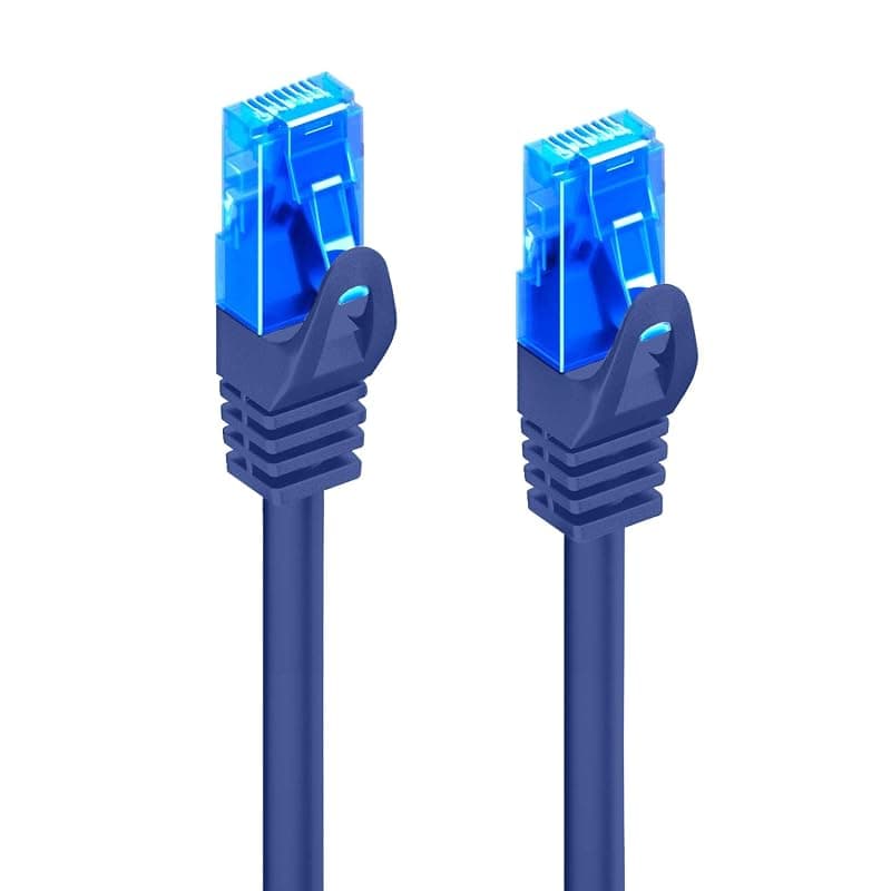 Ewent EW-5U-020B EW-5U-020 - Cavo di Rete, Patch CAT 5e U/UTP, AWG 26/7, 2 Connettori RJ78, Blu, 2 m, 1 Pezzo