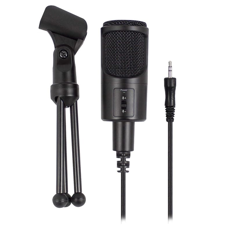 Ewent EW3552 Microfono multimediale con riduzione del rumore per Computer, Smartphone, Tablet, Chat, Video, Skype — miniatura 6