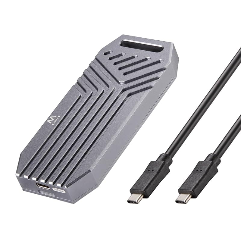 Ewent Box Esterno per SSD PCIe M.2 NVME Type-C EW7062