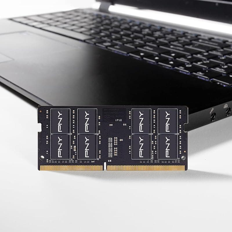 PNY RAM SO-DDR4 8GB 3200MHZ PC4-25600 Cl22 MN8GSD43200-SB — miniatura 2