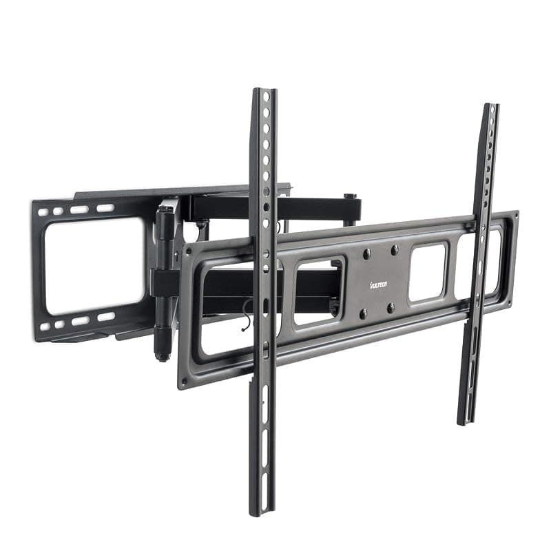 VulTech Staffa Fissa da Parete per TV 32-70" LED LCD Plasma - Snodi Resistenti, VESA fino a 600x400, Portata 40kg, con Livella a Bolla - BTV-D3270LITE