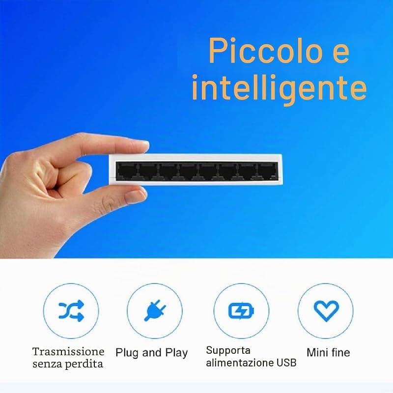 Tenda Switch di Rete 8P 10/100 S108 — miniatura 7