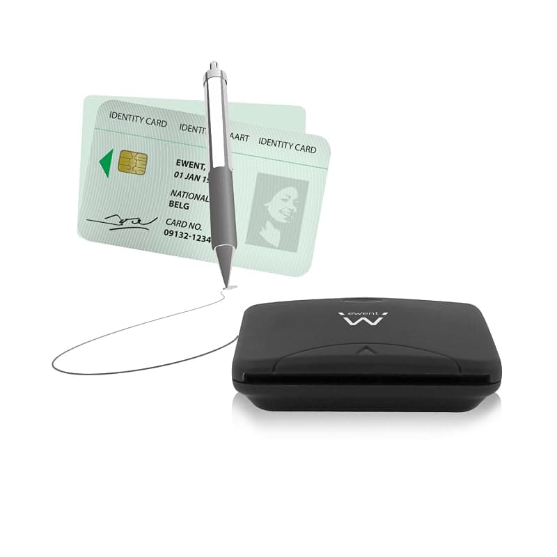 Ewent Lettore Smart Card per Firma Digitale e Carte Servizi CIE 1.0 / CIE 2.0 EW1052 — miniatura 3