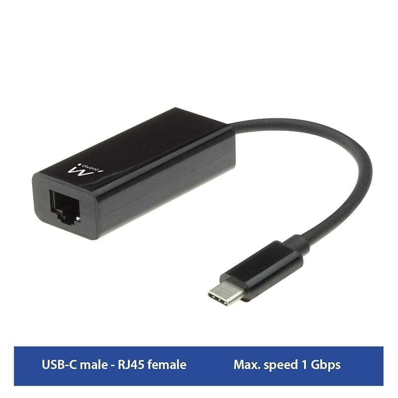 Ewent Adattatore da USB-C 3.2 a RJ45 per Rete 10/100/1000 EW9828 — miniatura 3