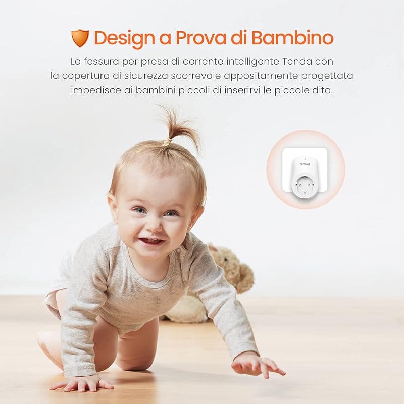 Tenda Smart Plug WIFI Presa SP3 — miniatura 3