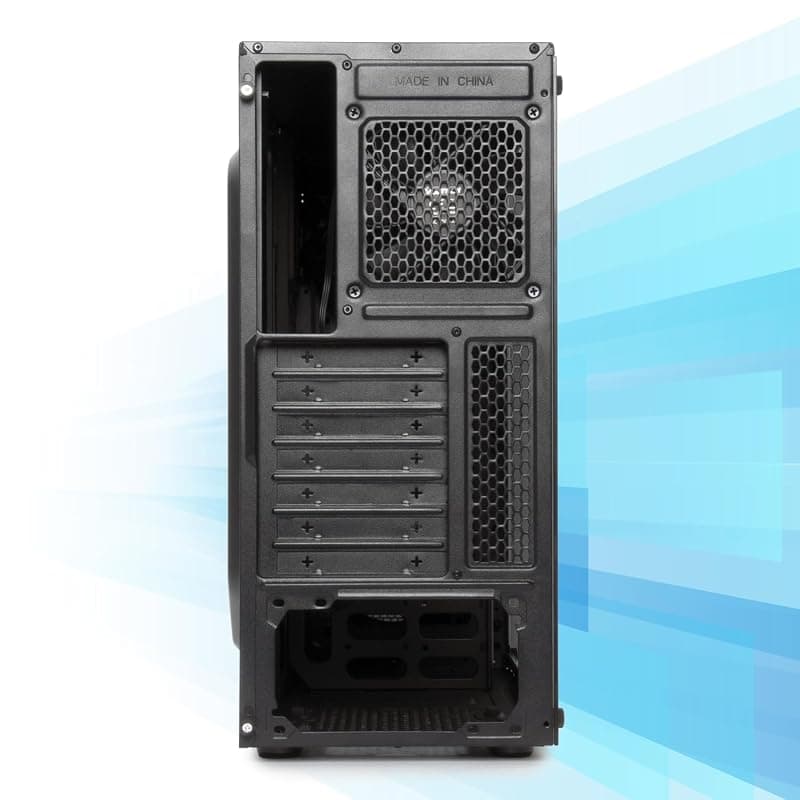 VulTech VCO-A2699 Case ATX senza Alimentatore, Computer Case compatto, Compatibile con MicroATX 1x USB 3.0, 2x USB 2.0, colore nero — miniatura 6
