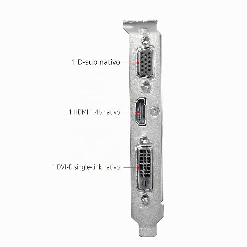 ASUS NVIDIA GeForce GT 730 PCIe 2.0, Memoria DDR3 2 GB, Design a Slot Singolo, Auto-Extreme, GPU Tweak II, Nero — miniatura 5