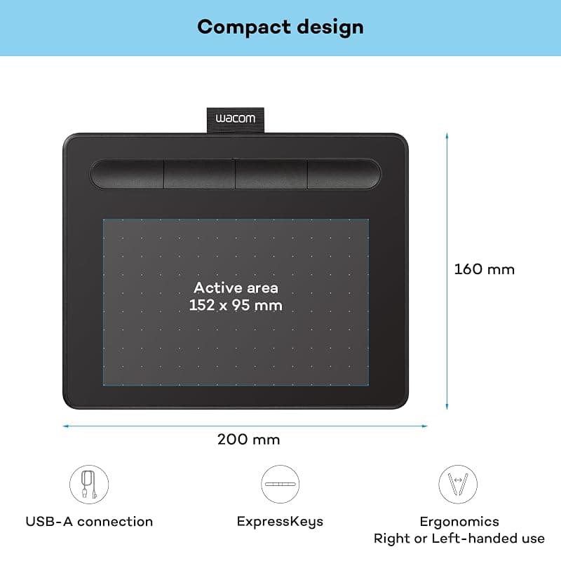 Wacom Tavoletta Grafica con Penna Small S CTL-4100K-S — miniatura 8