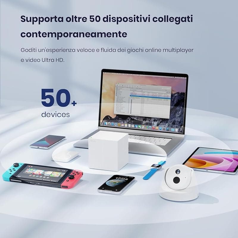 Tenda Nova MW6 WiFi Mesh, Dual Band AC1200 con Copertura Fino a 2-4 camere da letto, 2 Porte Gigabit Ethernet, Modalità Router e Access Point, Parental Control, Confezione da 2 — miniatura 5