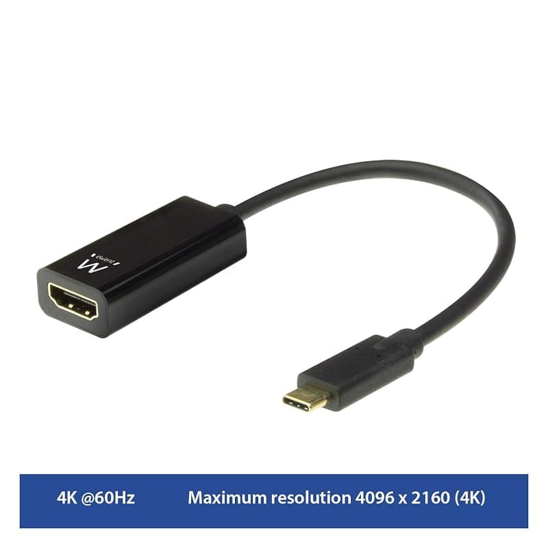 Ewent Cavo Convertitore da USB-C a HDMI Maschio 4K/30HZ EW9823 — miniatura 2