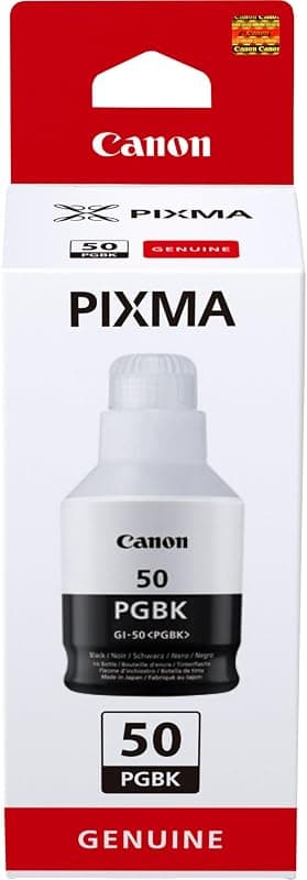 Canon GI-50 PGBK Serbatoio Inchiostro, Nero pigmentato — miniatura 3