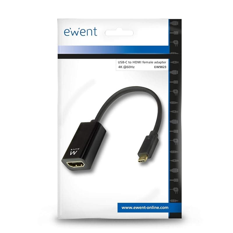 Ewent Cavo Convertitore da USB-C a HDMI Maschio 4K/30HZ EW9823 — miniatura 4